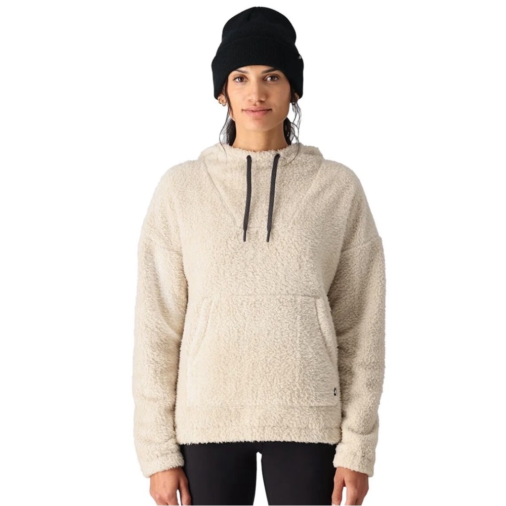 686 Cream Sherpa hoodie Sweater